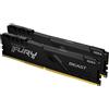 Kingston Memoria RAM da gioco Kingston FURY Beast DDR4 3200 MHz 16 GB