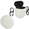 kwmobile Custodia protettiva kwmobile per Google Pixel Buds Pro 2 / Custodia per Pixel Buds Pro - Custodia in TPU e silicone per la custodia di ricarica degli auricolari - Custodia antiurto con moschettone -