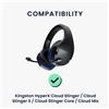 kwmobile 2x cuscinetti auricolari per Kingston HyperX Cloud Stinger / Cloud Stinger S / Cloud Stinger Core / Cloud Mix Cuscinetti auricolari - Cuscinetti auricolari di ricambio -