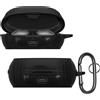 kwmobile cover compatibile con Jabra Elite 7 Pro / Elite 7 Active - Custodia in TPU - cover protettiva per cuffie - cover in nero