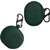 kwmobile cover compatibile con Google Pixel Buds Pro - custodia per cuffie - cover in silicone TPU - cover protettiva in verde scuro