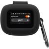 kwmobile Custodia protettiva kwmobile per JBL Live Flex 3 / Live Buds 3 / Live Beam 3 - Custodia in TPU e silicone per custodia di ricarica delle cuffie - Custodia antiurto con moschettone