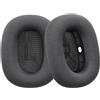 kwmobile 2 cuscinetti auricolari per Apple AirPods Max / AirPods Max 2 - Cuscinetti di ricambio in rete per cuffie over-ear, grigio scuro