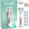 Gillette Set di rasoio Gillette Venus Pro Smooth Sensitive con 6 testine di ricambio