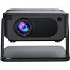 StarTech Mini proiettore HA109 - Proiettore LCD per home cinema - Smart con Android 11 - 280 lumen ANSI - WiFi 6, Bluetooth 5.0 - HD 1280x720, compatibile 1080p - Dimensioni immagine: 100-300 cm - Spina europea - Nero