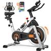StarTech Cyclette da interno - Modello EB1 - Frenata magnetica - Connessione tramite Bluetooth per l'app - Display LCD - Supporto per tablet - Regolabile in altezza - Funzionamento silenzioso, ideale per l'uso domestico