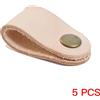 StarTech Organizzatore per cavi - PC001 - Set da 5 pezzi - Pelle - Per cavi di cuffie e USB - Portatile - Colore originale