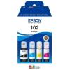 Epson 102 multipack inchiostri nero, ciano, magenta e giallo C13T03R640