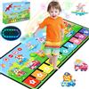 Tappeto Musicale con 80 Suoni Regalo Bambini 1 Anno Luce Morbida e Colorata 10