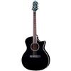Crafter HT250CE BK Chitarra Acustica Elettrificata Cutaway Nera