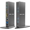 Wavlink USB3.0 Universelle Docking Station Docking station - refurbished