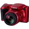 Canon altro PowerShot SX410 IS - Rosso + Canon Canon Zoom Lens 24-960 mm f/3.5-5.6 f/3.5-5.6 - refurbished