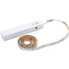 Velamp SILK: Kit striscia LED 1m a pile. Con rilevatore di movimento