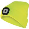 Velamp LIGHTHOUSE: capellino con luce frontale LED ricaricabile. Giallo