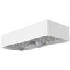 Velamp Applique LED a carica solare 800 lumen, con rilevatore di movimento. Bianco
