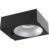 Velamp HOLDEN: applique LED solare 1000 lumen con rilevatore di movimento. Nero