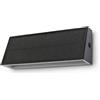 Velamp LINER: applique LED solare 700 lumen con doppio fascio luminoso. Antracite