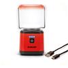 VELAMP PRISM Lanterna Campeggio LED Ricaricabile USB-C 10W 1000 Lumen con Power Bank Integrato, Funzione Tricolor 3000K/4000K/65
