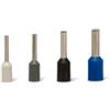 Tecnid Kit di 400 terminali a crimpare, boccola isolata. 5 colori e misure assortiti