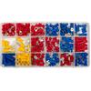 Tecnid Assortimento di 300 capicorda terminali. Misure e colori assortiti