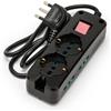 Velamp Multipresa 6 posti: 2 prese Schuko + 4 prese bivalenti 10/16A. Cavo 1,5m e interruttore
