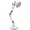 Velamp CHARLESTON XL: Lampada da tavolo architetto , bianco, attacco E27