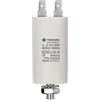 Tecnid Condensatore di spunto per motori elettrici, 450V, capacità: 2µF, 4 pin / M8