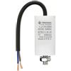 Tecnid Condensatore di spunto per motori elettrici, 450V, capacità: 8µF, con cavetto 15cm