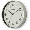 Velamp GOLDIE 10: orologio da parete analogico al quarzo. Diametro 25cm. Silver
