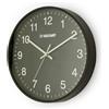 Velamp GOLDIE 12: orologio da parete analogico al quarzo. Diametro 30cm. Nero