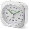 Velamp PRANCER: sveglia analogica al quarzo. Movimento silenzioso, luce e snooze. Silver