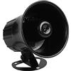 Sonew 110DB DC 12V Allarme Corno, Wired Alarm Siren Horn per Sistemi di Protezione per la Sicurezza Domestica Outdoor Può Essere Utilizzato