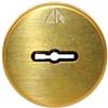 nextradeitalia 1PEZZO MOSTRINA TONDA DORATA PER CHIAVI DOPPIA MAPPA 30NDM-01 - ? mm.60 (30NDM-01)