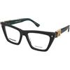 Dsquared2 D2 0172 1ED | Occhiali da Vista Graduati | Plastica | Cat Eye, Ovali / Ellittici | Nero, Verde | Adrialenti