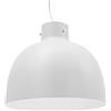 Kartell Bellissima, Lampada a Sospensione, Tecnopolimero termoplastico colorato in Massa, Bianco, Ø 50 x H 41 cm [Classe di efficienza energetica E]