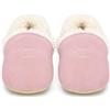 Dotty Fish Pantofole Barefoot in Pelle Scamosciata con Pile, Antiscivolo | Fodera in pile, Suola morbida, Flessibile, Leggero, Punta ampia