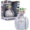 Lexibook, Star Wars, Grogu Roller Una Ruota, Grigio, ROB01SWLXB | Grogu autobilanciante a una ruota, attivazione con applauso, design portatile ed effetti sonori divertenti.