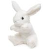 Uni-Toys Coniglio con orecchie (bianche), 15 cm (altezza), coniglietto di peluche, peluche