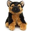 Uni-Toys - Cucciolo di pastore tedesco, seduto - senza guinzaglio - 18 cm (altezza) - cane di peluche, animale domestico - peluche