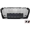 KITT Specials Senza Emblema Griglia anteriore per AUDI A5 F5 2017-2019 RS Look Nero lucido