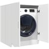 Generico Mobile per Lavatrice Bianco 71x71,5x91,5 cm,Casa e Giardino,Accessori elettrodomestici,Accessori lavatrici e asciugatrici,Accessori per lavatrici e asciugatrici-808395