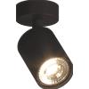 TopLight KORA FARETTO 1 LUCE NERO ATTACCO GU10 ORIENTABILE