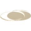 TopLight MERCURY APPLIQUE PLAFONIERA GRENDE GOLD LED CCT 3000 4000K 7950LM 65W