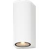 TopLight LIONE APPLIQUE BIEMISSIONE 2 LUCI BIANCO IP65 IK04 ATTACCO GU10 CONFEZIONE DA 20 PEZZI