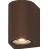 TopLight LIONE APPLIQUE MONOEMISSIONE 1 LUCE CORTEN IP65 IK04 ATTACCO GU10 CONFEZIONE DA 20 PEZZI