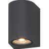 TopLight LIONE APPLIQUE MONOEMISSIONE 1 LUCE GRIGIO ANTRACITE IP65 IK04 ATTACCO GU10 CONFEZIONE DA 20 PEZZI