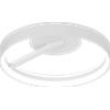 TopLight MALIKA PLAFONIERA 40 CM BIANCO LED CCT SWITCH 3000/4000/6000°K 28W 3619-3746LM CRI 90