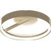 TopLight MALIKA PLAFONIERA 40 CM ORO CHAMPAGNE LED CCT SWITCH 3000/4000/6000°K 28W 3619-3746LM CRI 90