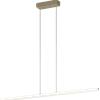 TopLight MALIKA SOSPENSIONE 120 CM ORO CHAMPAGNE LED CCT SWITCH 3000/4000/6000°K 42W 5219-5416LM CRI 90