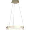 TopLight MALIKA SOSPENSIONE 60 CM ORO CHAMPAGNE LED CCT SWITCH 3000/4000/6000°K 42W 5219-5354LM CRI 90